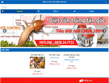 Tablet Screenshot of dietcontrungtangoc.com